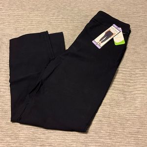 ✨HILARY RADLEY Navy Dress Pants Sz XS Tummy Control Pull On Womens EcoCosy